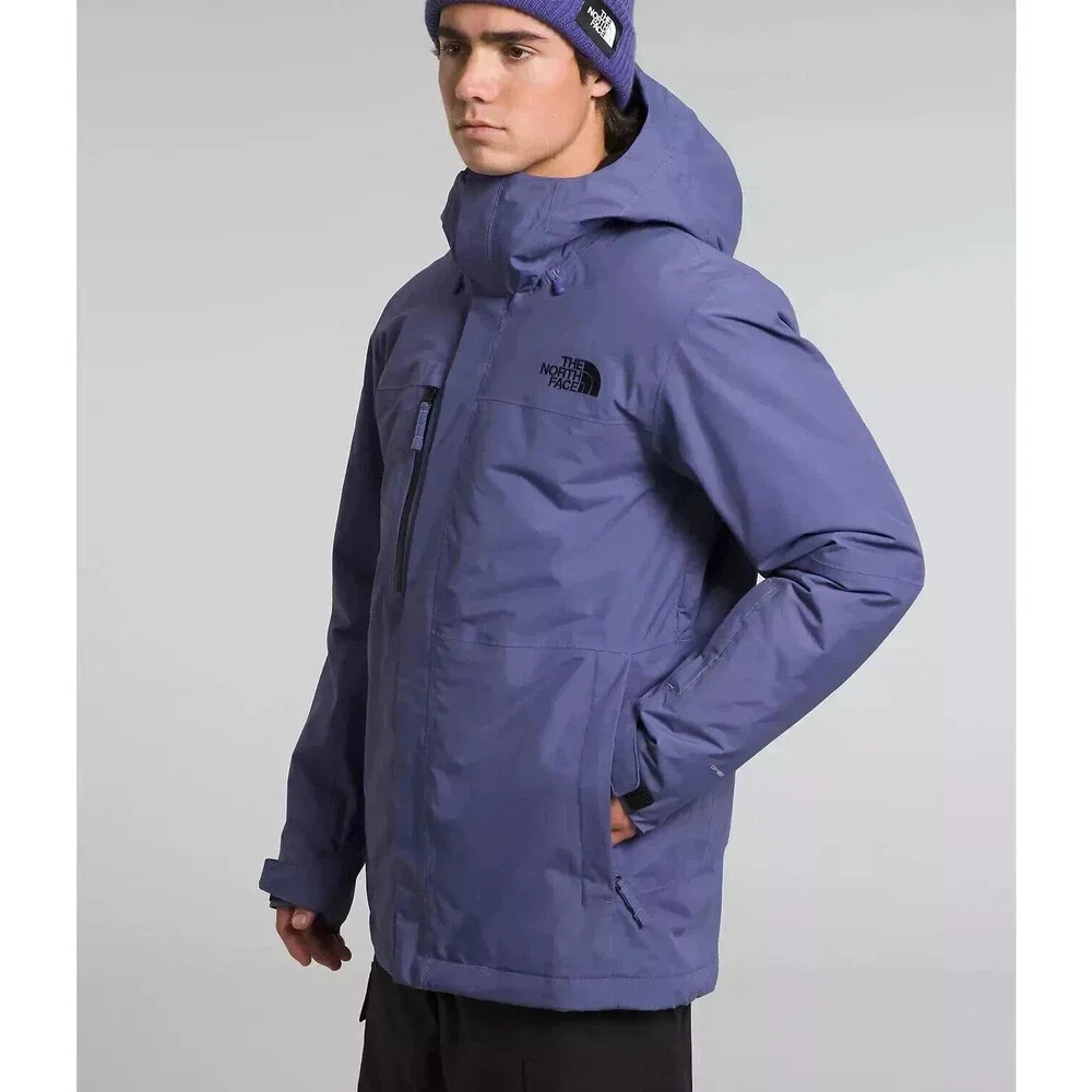 The North Face Freedom Jacket Men's Small Cave Blue Insulated Full Zip SGN1654